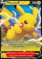 Karta JUMBO Pikachu V (SWSH 061)