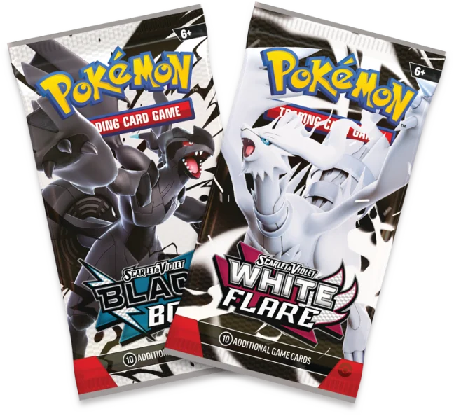 Pokémon TCG (SV10.5) Black Bolt and White Flare Booster Pack