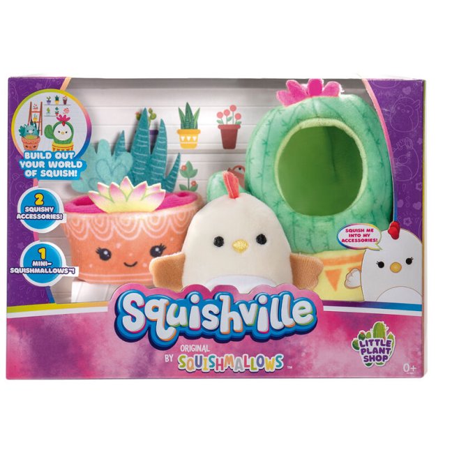 Squishville Mini Squishmallows plyšáček + doplňky 5 cm