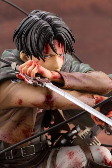Attack on Titan ARTFXJ Sběratelská figurka 1/7 Levi Fortitude Ver. 17 cm
