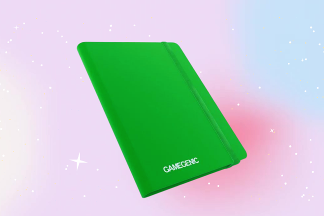 Gamegenic Casual album na 360 karet - Barva: Zelená