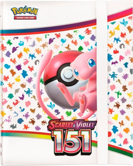 Pokémon Scarlet & Violet 151 album na 360 karet