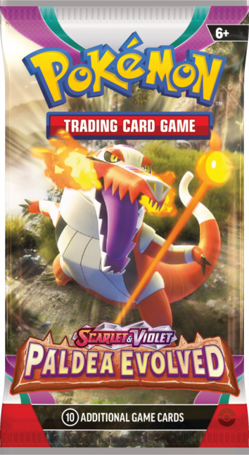 Pokémon TCG: Scarlet & Violet (SV02) Paldea Evolved Booster Pack