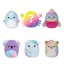 Squishville Mini Squishmallows Plush Figurky 6-Pack Fun & Fabulous Squad 5 cm