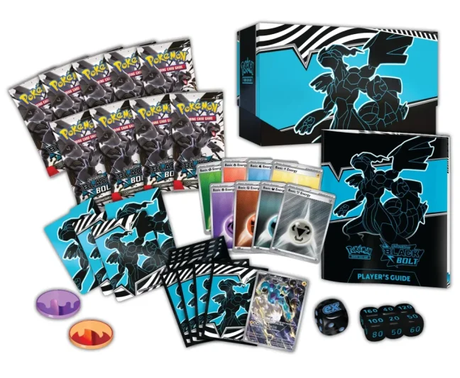 Pokémon TCG (SV10.5) Black Bolt and White Flare Elite Trainer Box