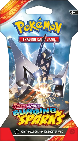 Pokémon TCG (SV08) Surging Sparks Sleeved Booster