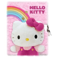 Hello Kitty Plyšový Deníček
