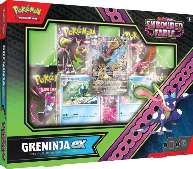 Pokémon TCG Shrouded Fable EX Special Collection - Varianta: Greninja ex Special Illustration Collection