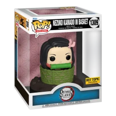 Funko Pop! Deluxe Demon Slayer Kimetsu no Yaiba figúrka Nezuko Kamado in basket 9 cm