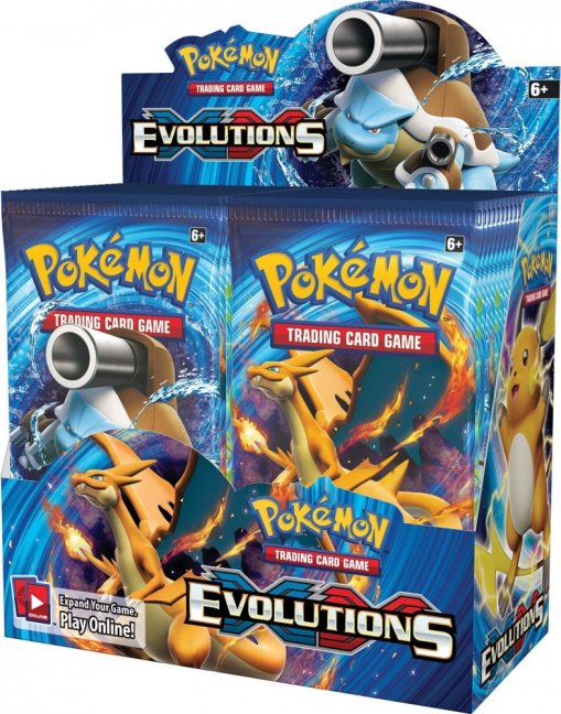 Pokemon TCG XY: Evolutions Booster Box - Stav balení: A (Běžný stav)