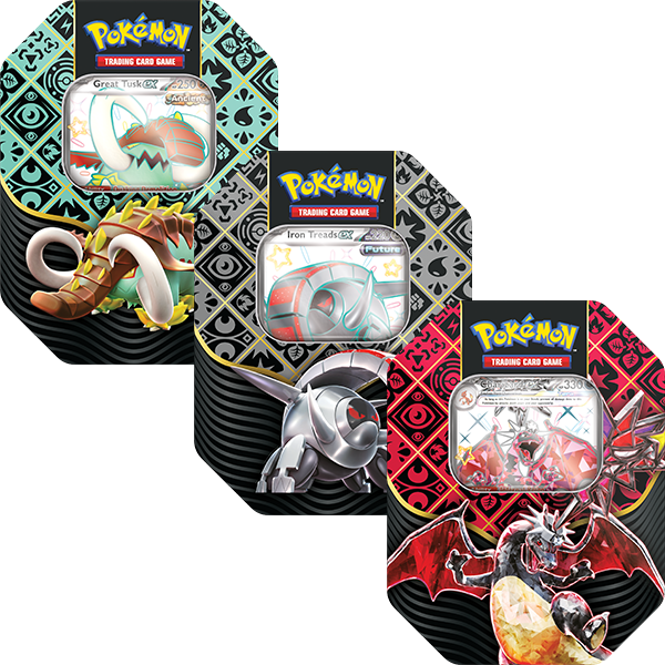 Pokémon TCG (SV4.5) Paldean Fates Tin