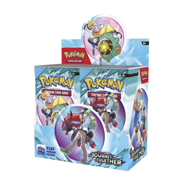 Pokémon TCG Journey Together Booster Box - Stav balení: A (Běžný stav)