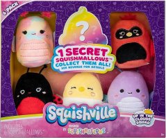 Squishville Mini Squishmallows Plush Figurky 6-Pack Up in The Clouds Squad 5 cm