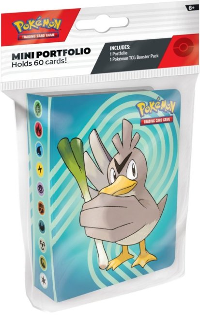 Pokémon TCG Mini Portfolio Album na 60 karet + Journey Together Booster