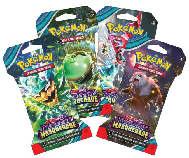 Pokémon TCG (SV06) Twilight Masquerade Sleeved Booster