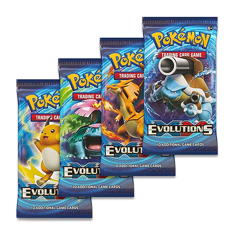 Pokemon TCG XY: Evolutions Booster Box - Stav balení: A (Běžný stav)