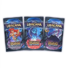 Disney Lorcana - Ursula's Return Booster (3x) Art Set