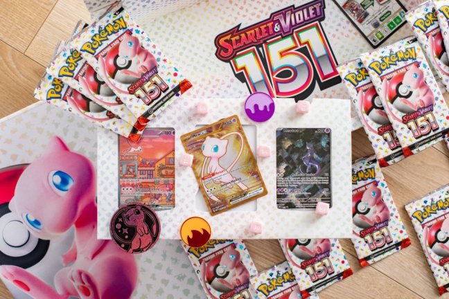 Pokémon TCG: Scarlet & Violet (SV03.5) 151 UPC (Ultra Premium Collection) Mew - Stav balení: A+ (Sběratelské)