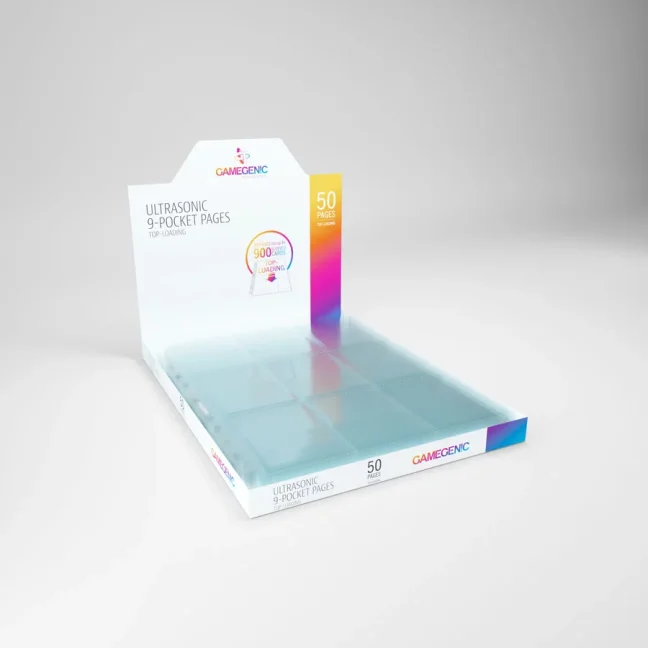 Stránky do alba Gamegenic Ultrasonic 9-pocket pages (50 ks) (Toploading)