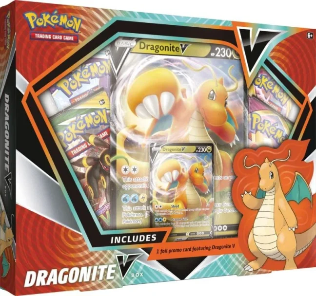 Pokémon TCG Dragonite V box