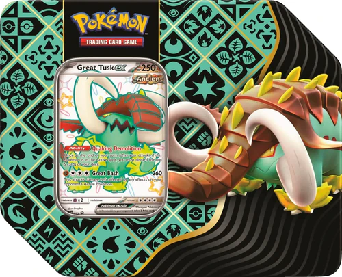 Pokémon TCG Paldean Fates Premium Tin - Prázdná plechovka