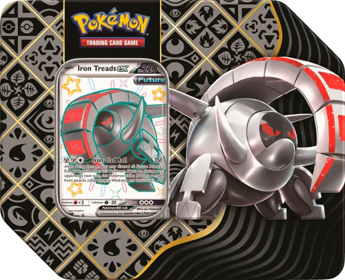 Pokémon TCG Paldean Fates Premium Tin - Prázdná plechovka