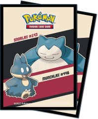 Ultra Pro Pokemon Obaly Sleeves: Snorlax and Munchlax (65x)