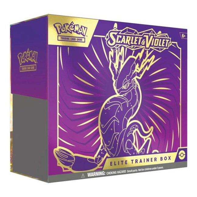 Pokémon TCG: Scarlet & Violet (SV01) Elite Trainer Box - Varianta: Fialová