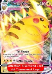 Karta JUMBO Pikachu Vmax (SWSH 286)