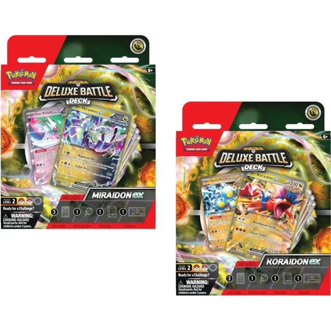 Pokémon TCG Deluxe Battle Deck - Miraidon ex & Koraidon ex